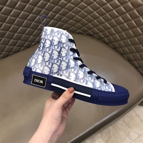 high-top men's dior sneakers|christian Dior oblique sneakers.